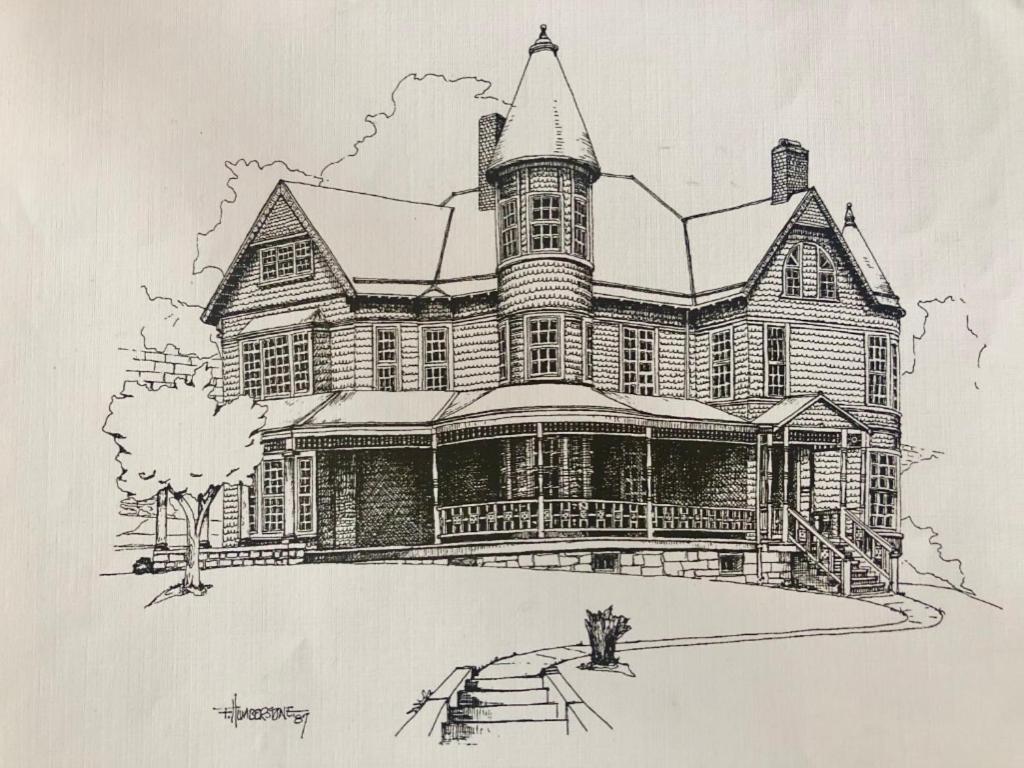 The Hancock House Bed & Breakfast Inn Dubuque Exteriör bild
